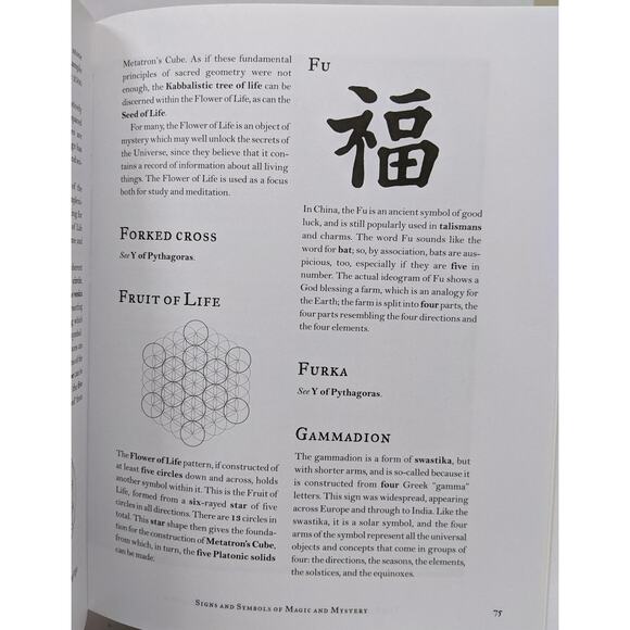 The Element Encyclopedia of Secret Signs and Symbols - Wicca, Magick, Witchcraft - Picture 6 of 8